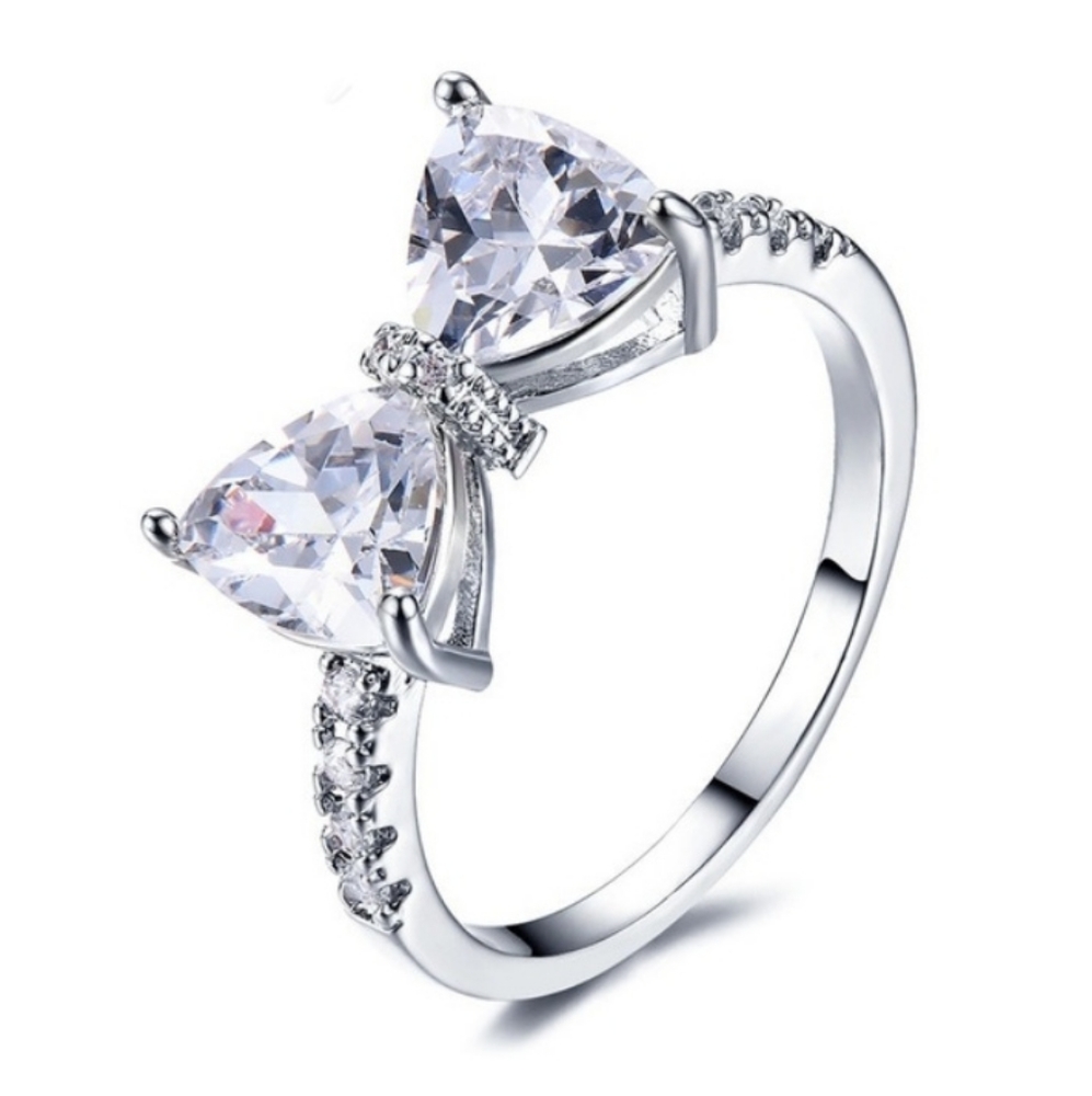 Sterling Silver Bow Ring
